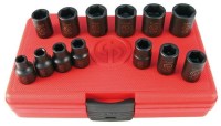 Súprava rázových zásuviek Chicago Pneumatic 3/8".