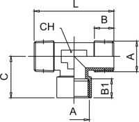 T závit T ZWZ závit 3/4 4020 3/4