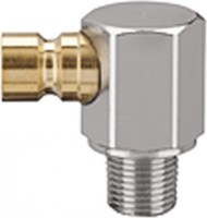 Uhlová rýchlospojka 90 stupňov, G3/8 samec, pre formy DN6 ESDM 38 NA-90