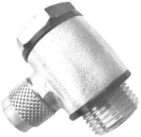 Uhlová vsuvka na banjo, valcový G závit, tlak 15bar, séria 1000, poniklovaná mosadz