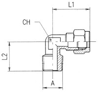 Uhlová vsuvka R1/2z pre 16 rúrok, MN 10280NO 16-1/2