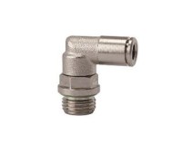 Uhlové otočné vsuvky s vonkajším závitom, O-krúžok FPM