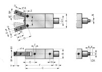 Uhlový chapač D16 bez jednočinného magnetu NO MH.016.SE.NA
