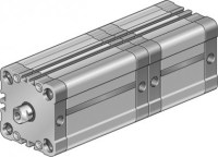 UNITOP kompaktný valec s dvojitým zdvihom D20x20-25 NSKU032.0020-0025BS