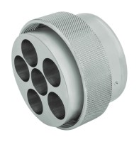 Viacspojkové zástrčky, typ C, metrický vnútorný závit M, Eisele, eloxovaný hliník