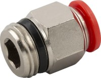 Vsuvka rovná 3/8 z, pre hadicu 6 50000 6-3 / 8