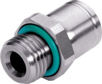 Vsuvka zástrčky, nerezová oceľ FPM, GZ1 / 8'' pre hadicu 8 (8/6) 928-0206