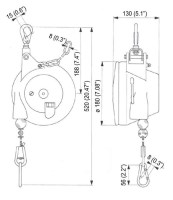 Vyvažovačka 17DF (13-17 kg) 6158050150