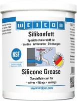 WEICON Silikónové mazivo 450 g Špeciálne mazivo na ventily, fitingy a tesnenia 26350045