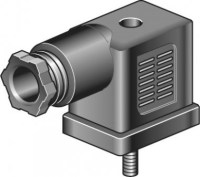 Zástrčka s diódou a varistorom IP 65, 230V AC/DC CEP/1 LV 220