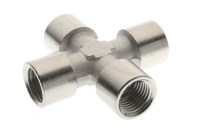 Závitový prierez WW, poniklovaná mosadz, max. 150 bar, max. + 300 °C