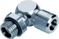 zlotý. uhlová rotácia, s väčším NW GZ1 / 4 pre hadicu 8 (8/6) 604-0406