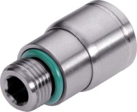 zlotý. zásuvný rovný nerez FPM, G3/8 pre hadicu 8 (8/6) 962-0606