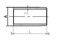 Zváracia vsuvka R3/4z, SS316 2000S 3/4 ES